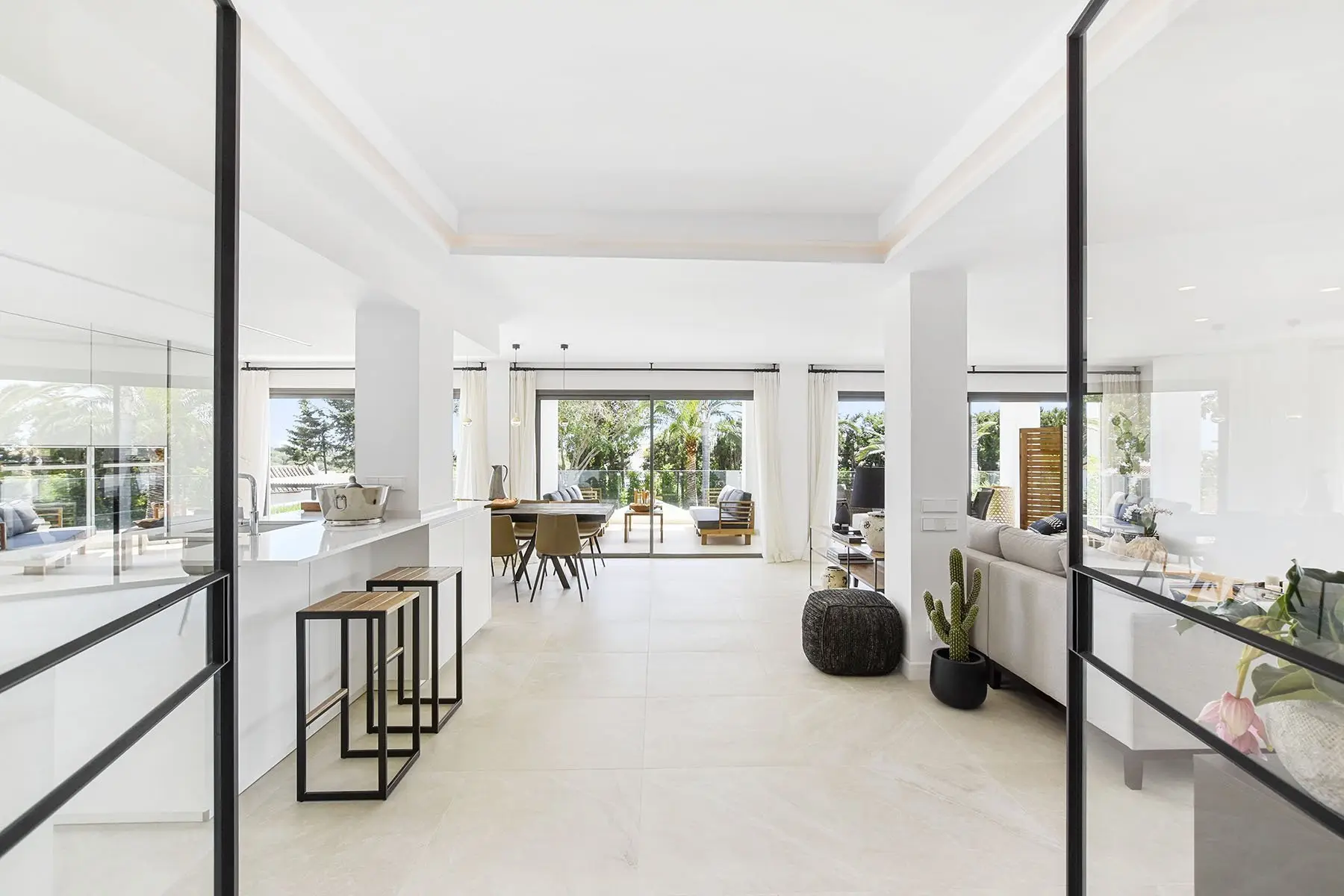 Contemporary property brochure cover