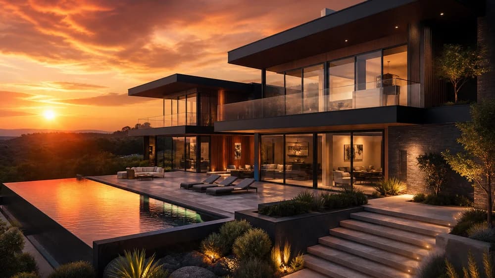 Luxury property brochure cover