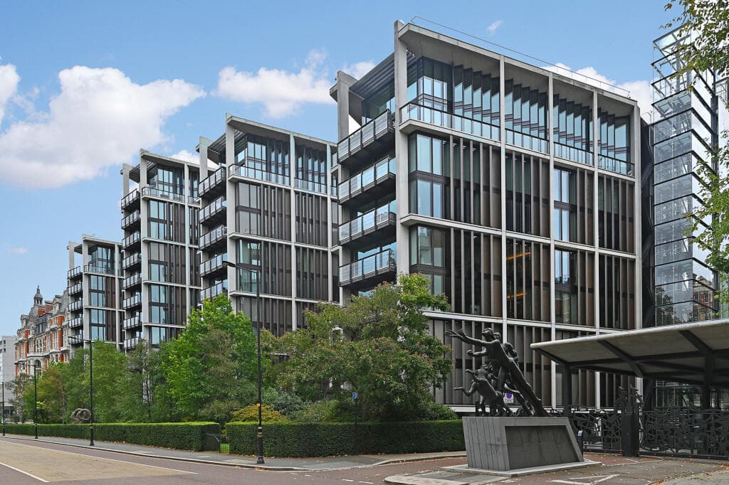 One Hyde Park in the Luxury brochure layout